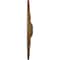 Ekena Millwork Naple Ceiling Medallion (Fits Canopies up to 3 3/8"), Hand-Painted Smokey Topaz, 37 1/2"OD x 3 3/8"P CM37NASTF - alternate 3